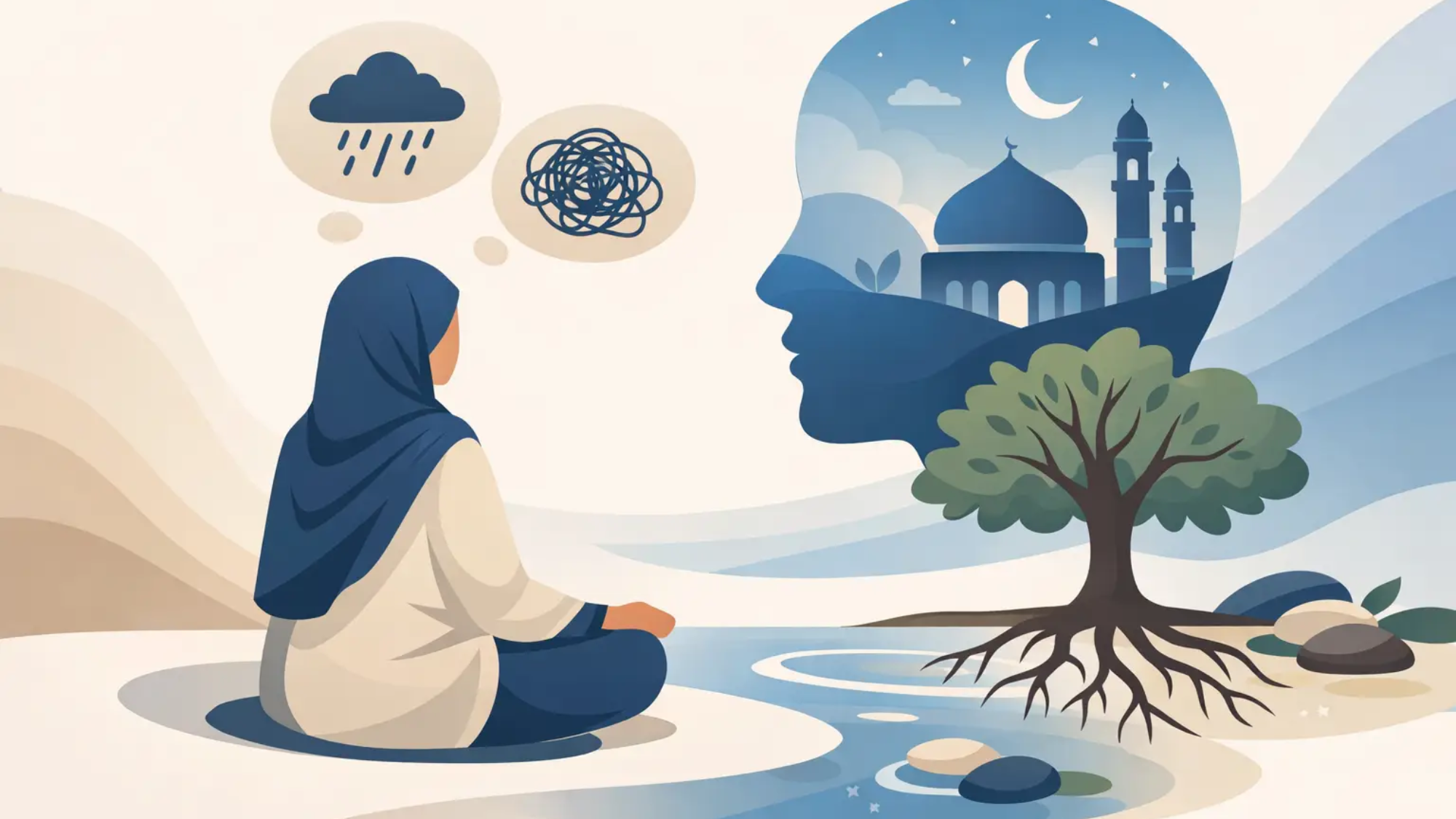 CBT for Anxiety in Islam and the Rooted Soul